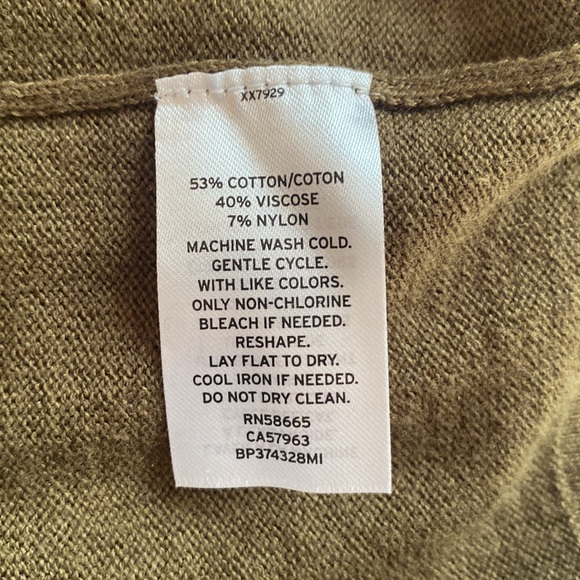 NEVER WORN BP, Size Small, Olive Green Sweater Dress - Picture 5 of 5